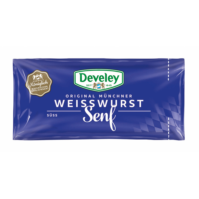 Original Münchner Weißwurstsenf(süsser Senf) 200 x 15 ml