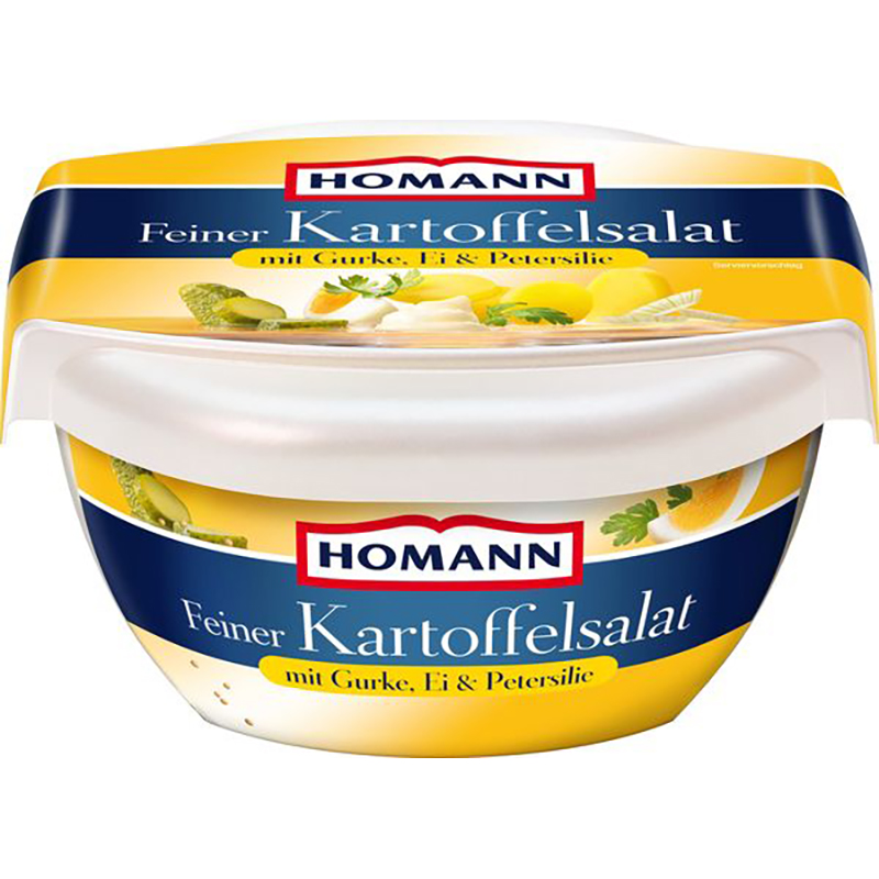Kartoffelsalat mit Ei und Gurke 400 g 
