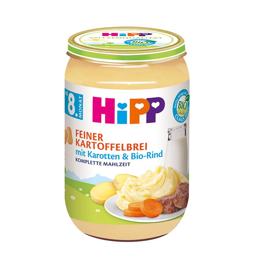 Hipp Bio Rind und Kartoffel 220g