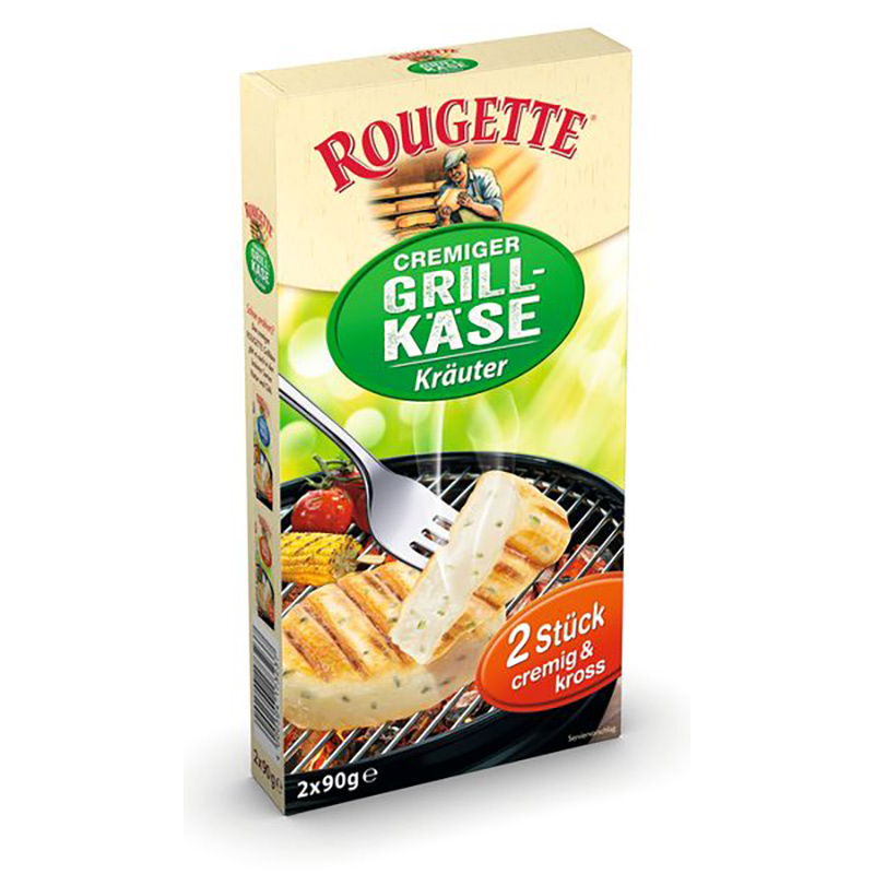 Rougette Grillkäse Kräut.​2x90g 
