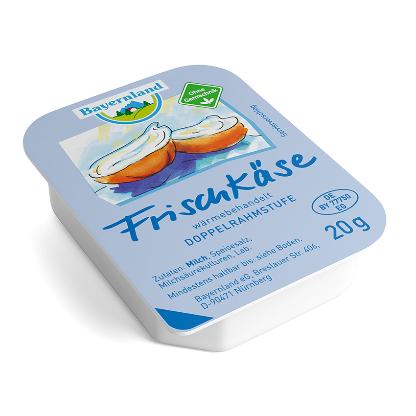 BAYERLAND FRISCHKÄSE NATUR 60 X 20G / KT 