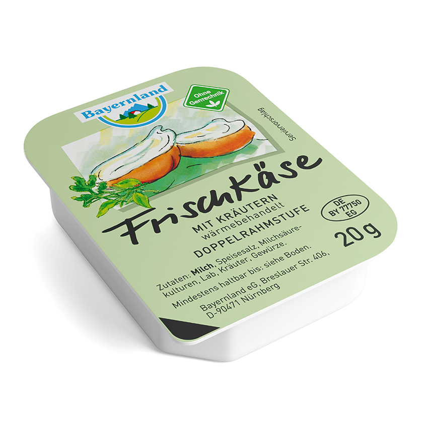 BAYERLAND FRISCHKÄSE KRÄUTER 60 X 20G / KT 