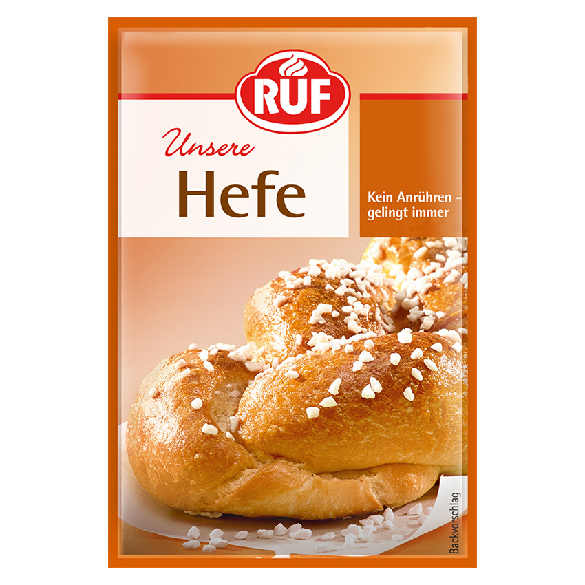 RUF Trockenbackhefe 3er Pack (3x7g)