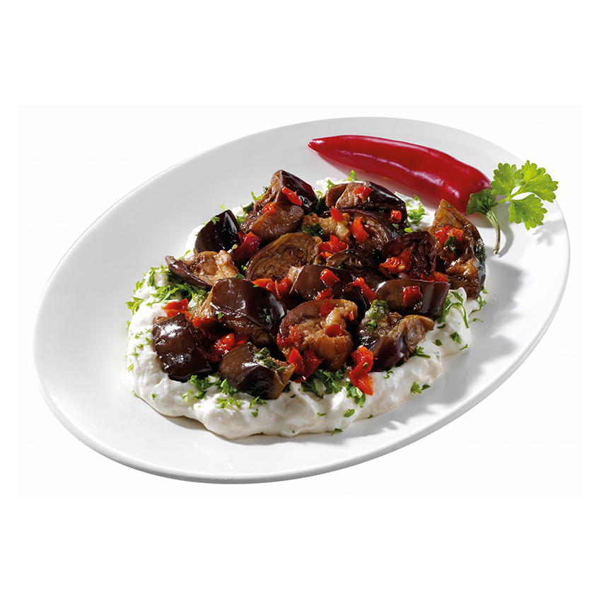 DH Auberg. auf Knobl.​-Jog.​400g 