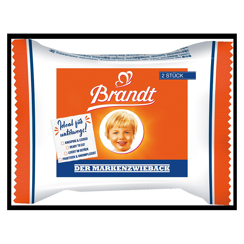 Zwieback Brandt 50 x 2er Pack 