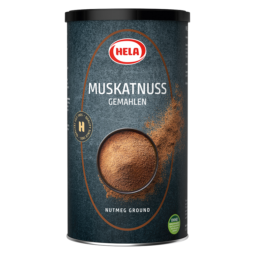 Hela Muskatnuss gemahlen 650g 