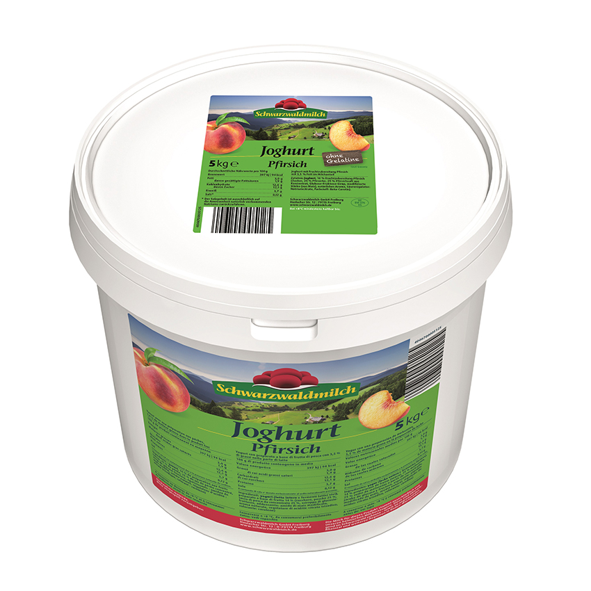 Fruchtjoghurt Pfirsich 5 l 
