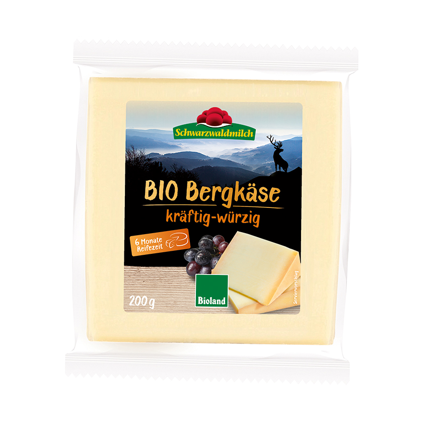 Bio Bergkäse kräftig-​würzig200 