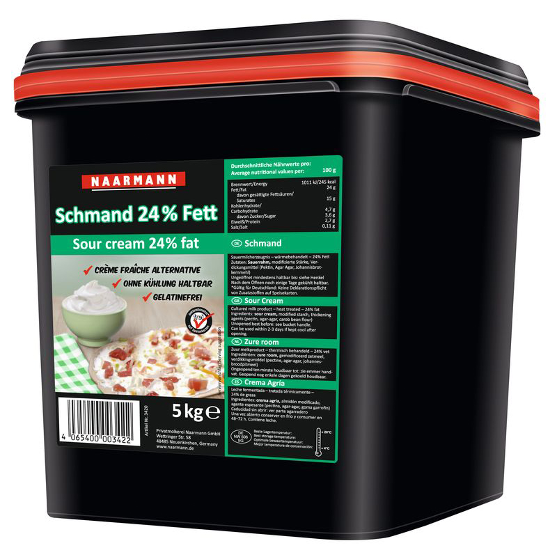 Naarmann Schmand 5 ltr. 24 % 