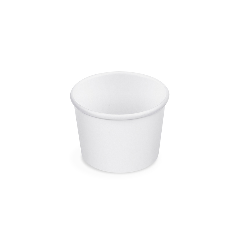 Eisbecher "Weiß" 125ml 50 Stück 