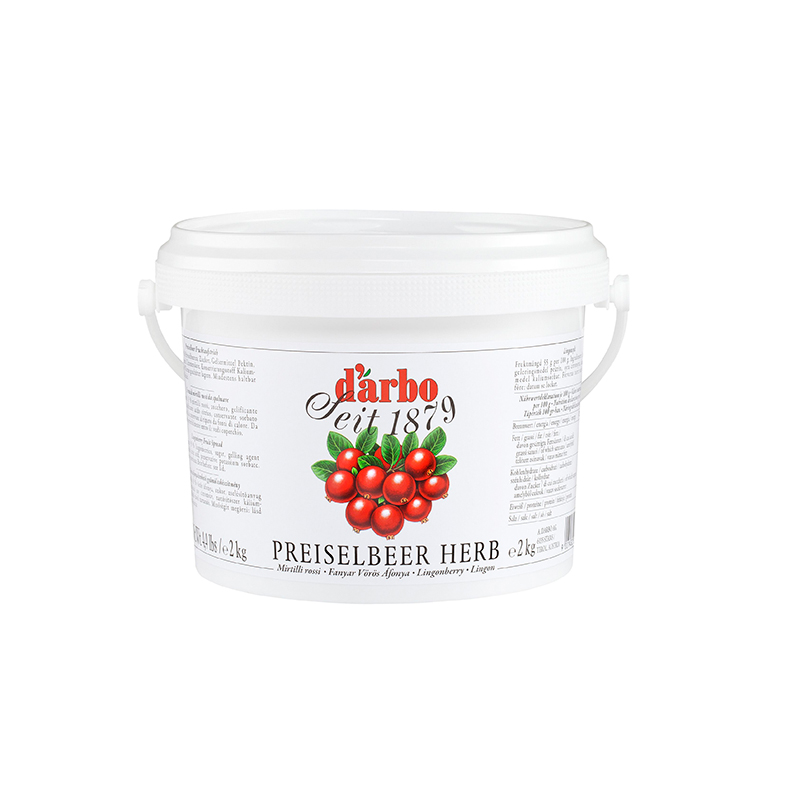 Darbo Preiselbeeren 2,​- kg Ei. 